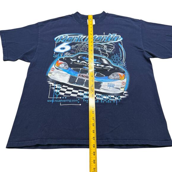 Vintage 2000s Mark Martin #6 NASCAR T-Shirt Men’s XL Racing Ford Taurus - Picture 6 of 11